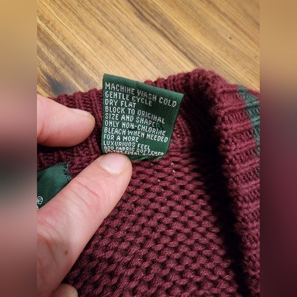 Vtg Hunt Club V-neck cardigan sweater - Picture 5 of 9